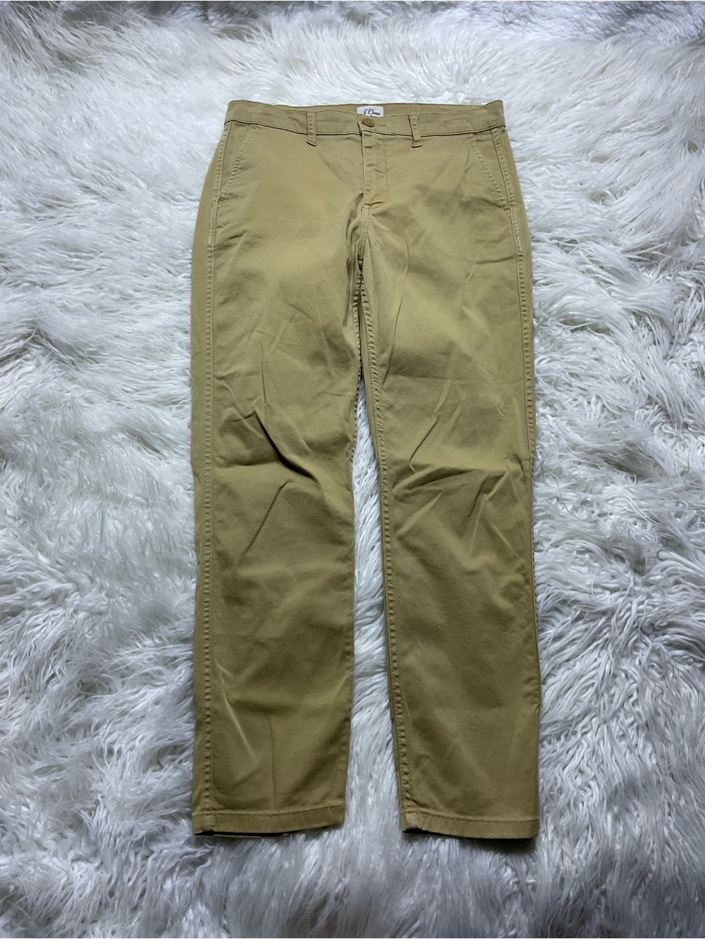 J Crew Vintage Slim-straight Stretch Chino Pant